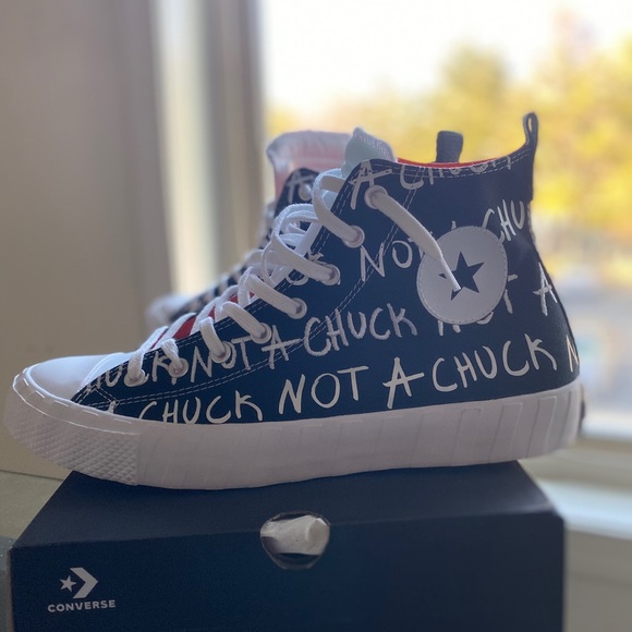 Converse UNTITL3D Hi "Black/White" Men's Shoe - Picture 2 of 3